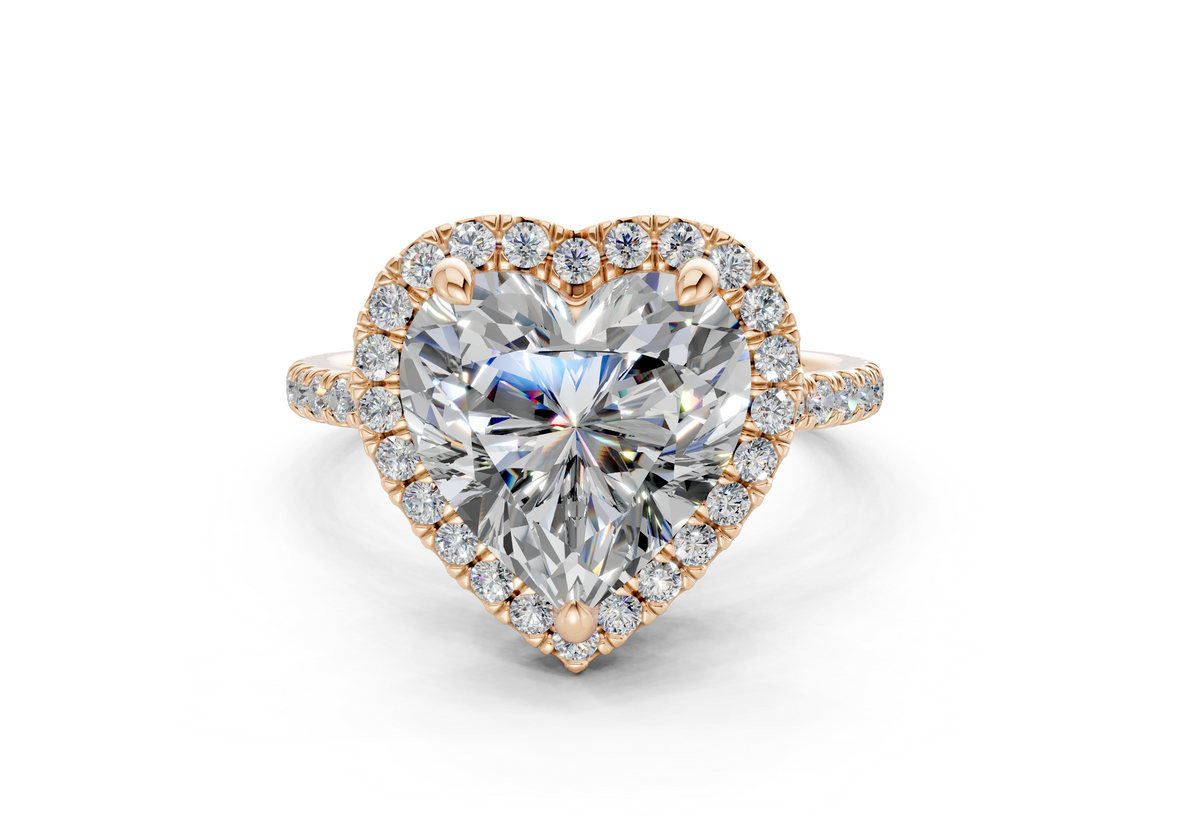 The Fifth Avenue Halo Signature Engagement Ring