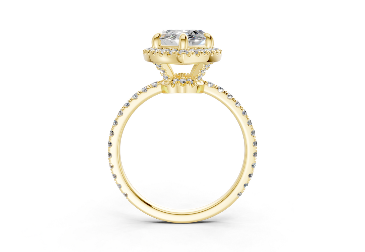 The Fifth Avenue Halo Signature Engagement Ring
