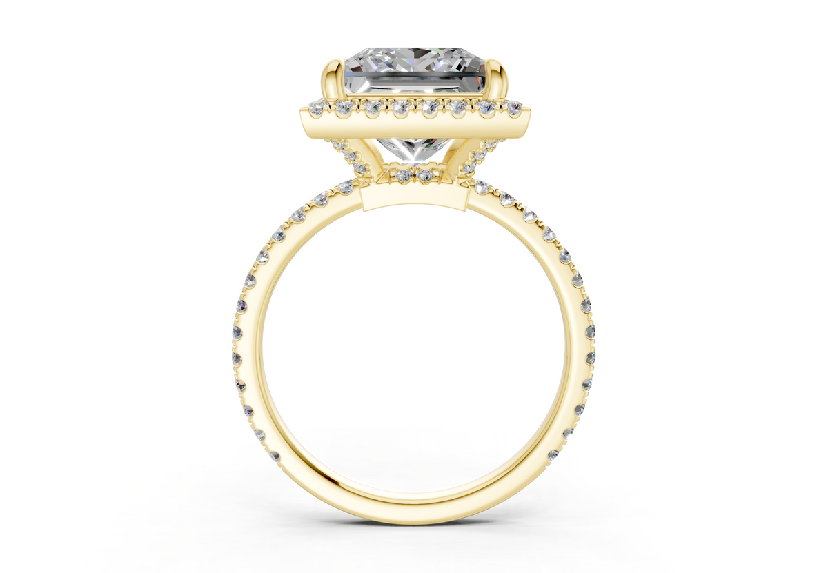 The Fifth Avenue Halo Signature Engagement Ring