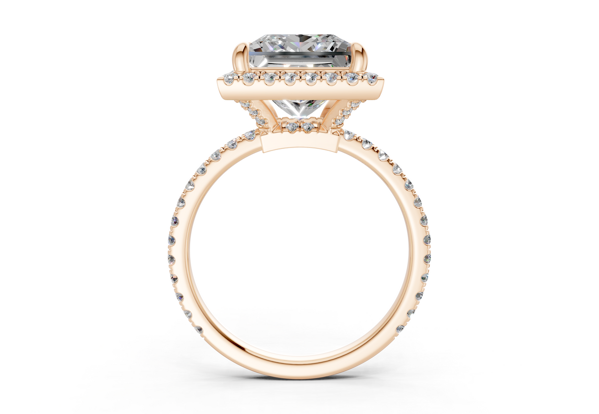 The Fifth Avenue Halo Signature Engagement Ring