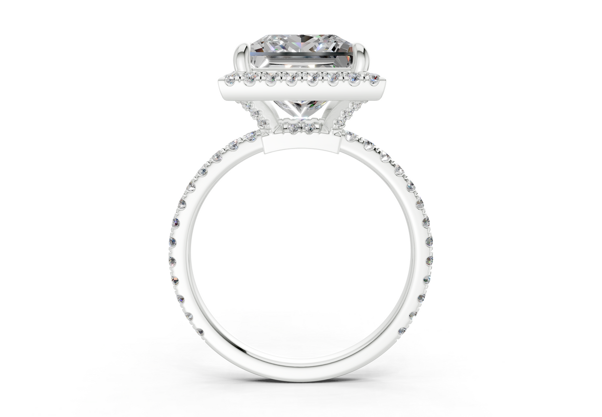 The Fifth Avenue Halo Signature Engagement Ring