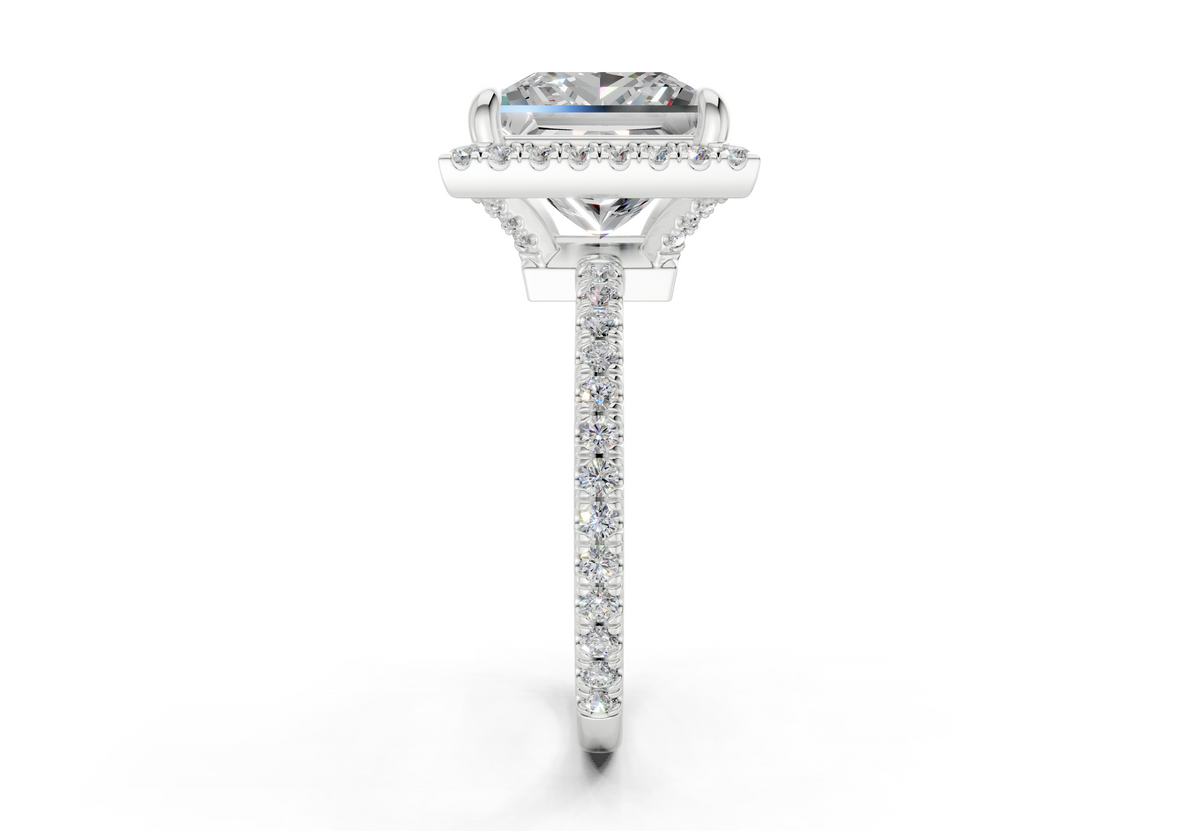 The Fifth Avenue Halo Signature Engagement Ring