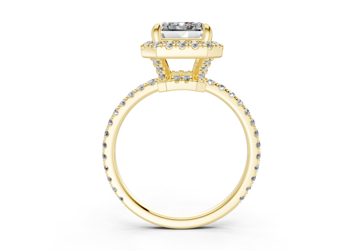 The Fifth Avenue Halo Signature Engagement Ring