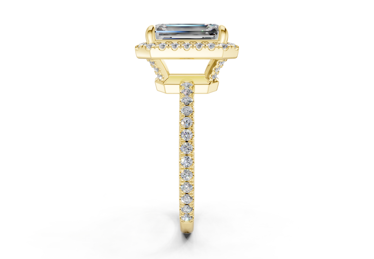 The Fifth Avenue Halo Signature Engagement Ring
