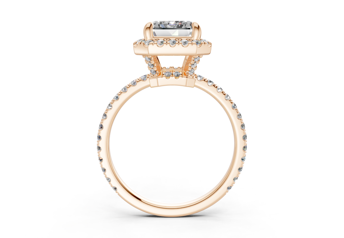 The Fifth Avenue Halo Signature Engagement Ring