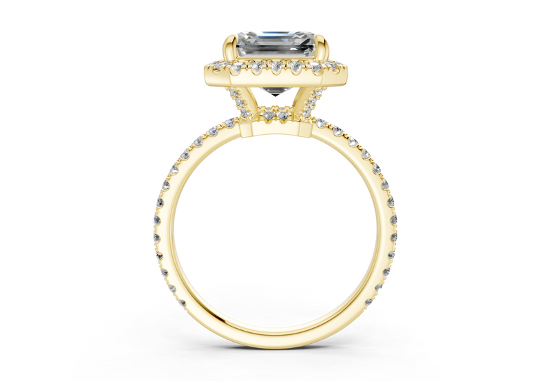 The Fifth Avenue Halo Signature Engagement Ring