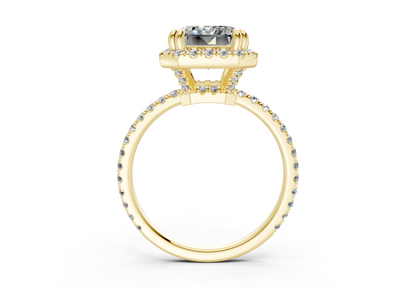 The Fifth Avenue Halo Engagement Ring