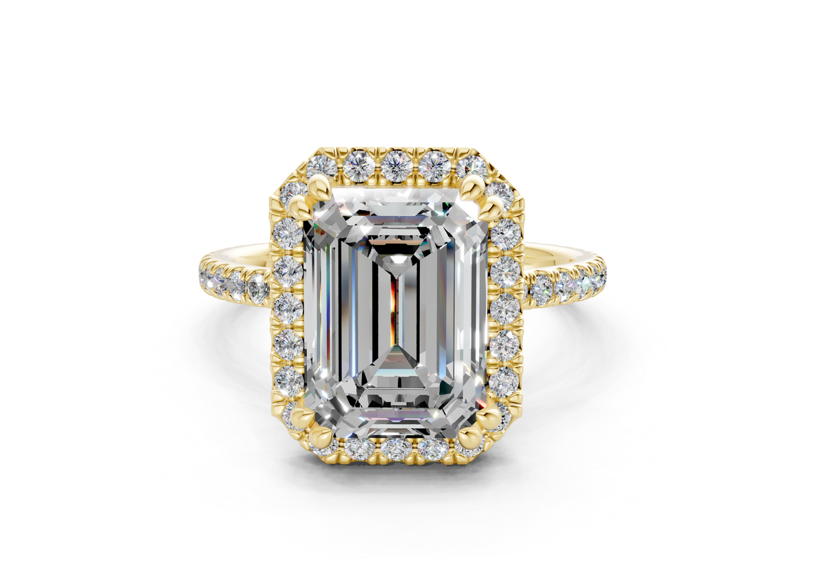 The Fifth Avenue Halo Engagement Ring