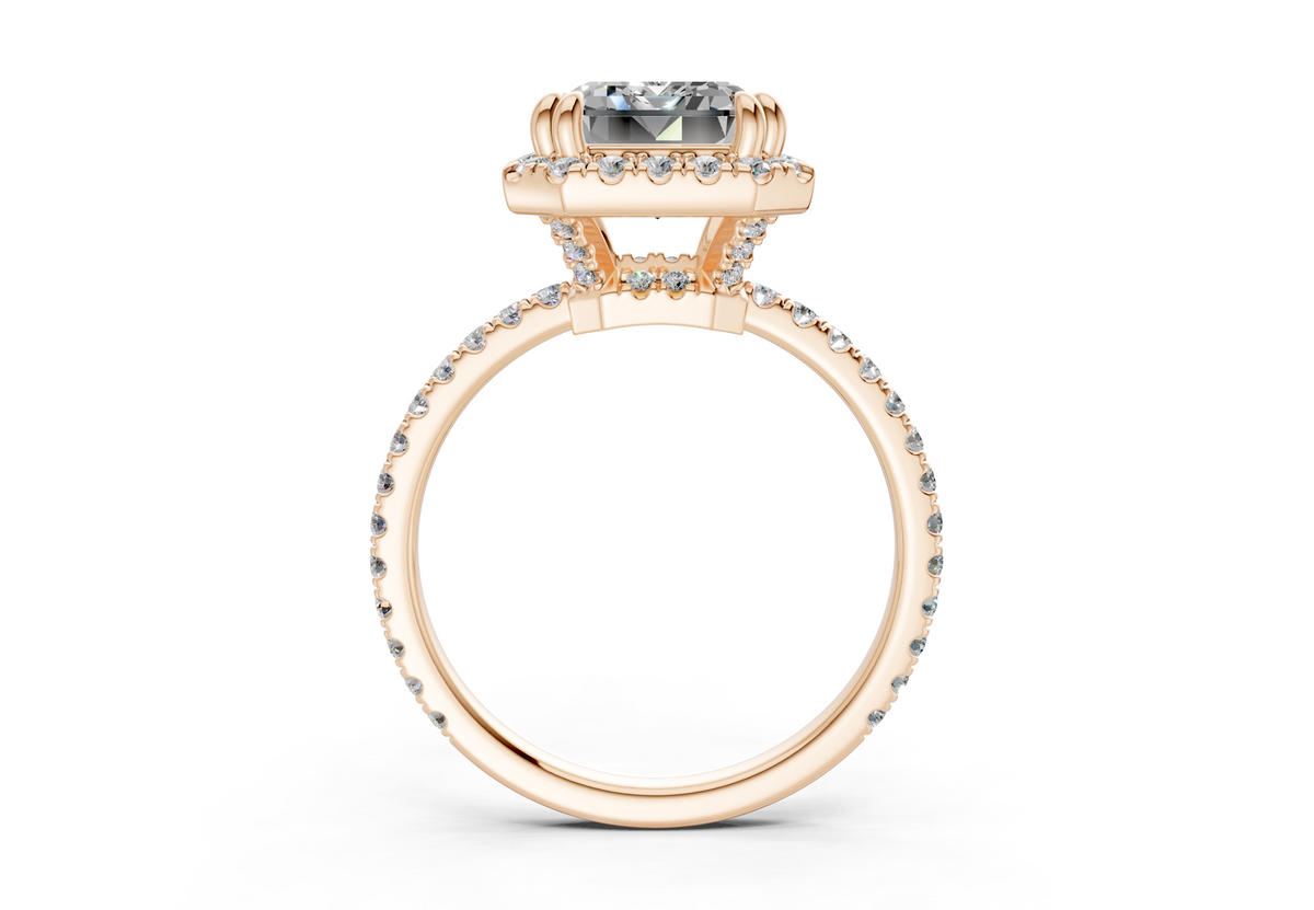 The Fifth Avenue Halo Engagement Ring