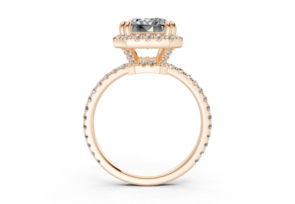 The Fifth Avenue Halo Engagement Ring