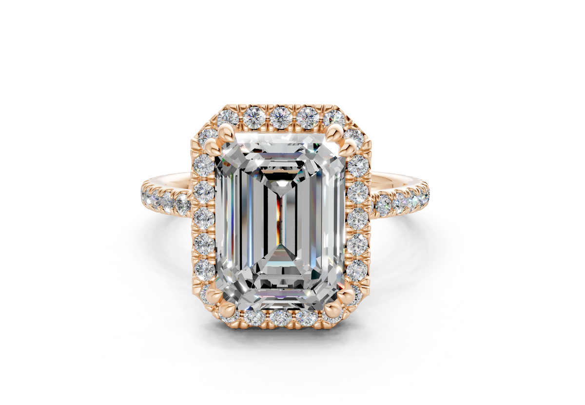 The Fifth Avenue Halo Engagement Ring