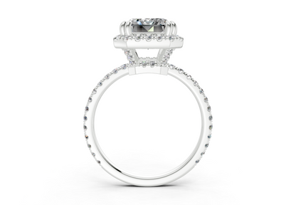 The Fifth Avenue Halo Engagement Ring