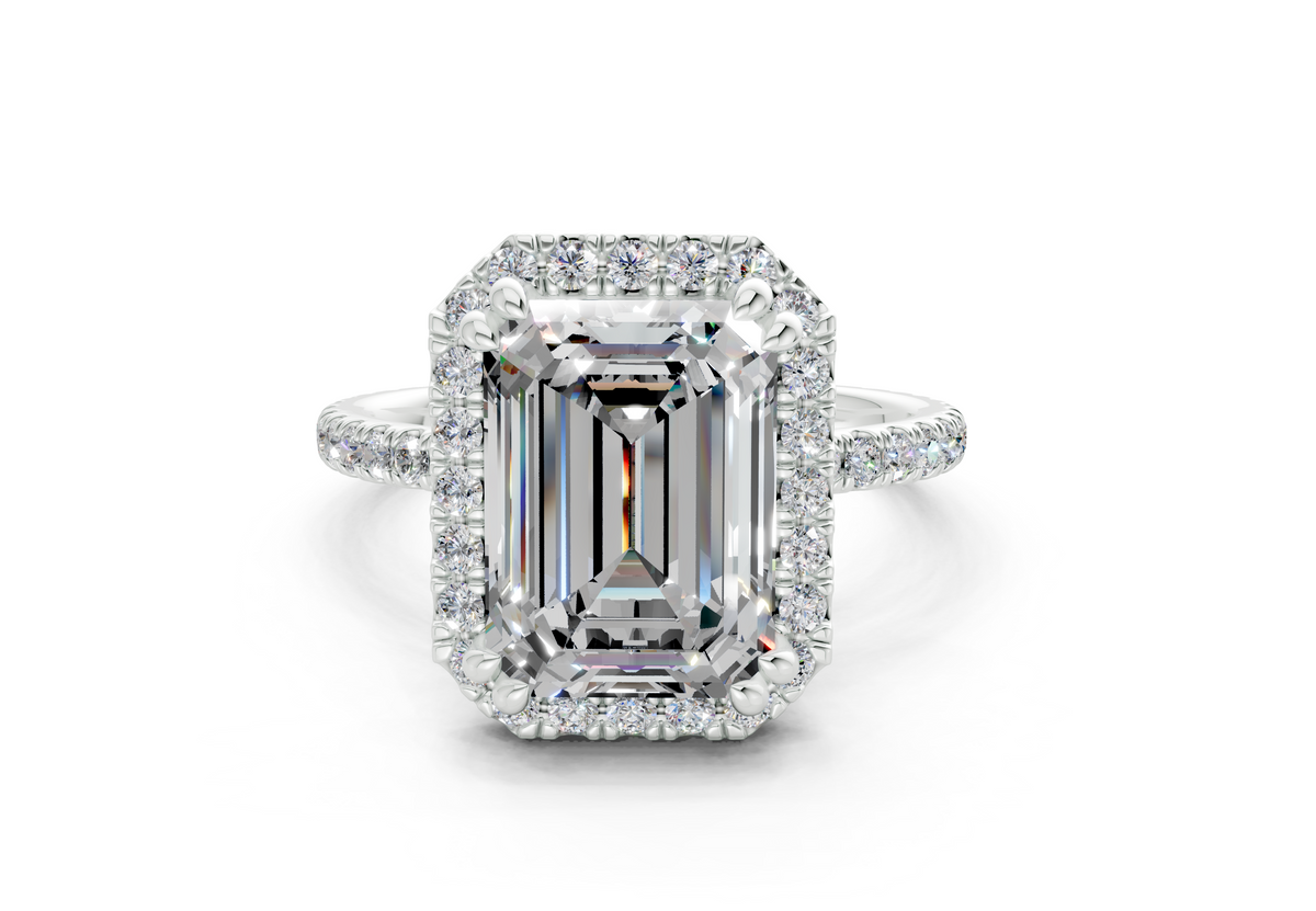 The Fifth Avenue Halo Engagement Ring