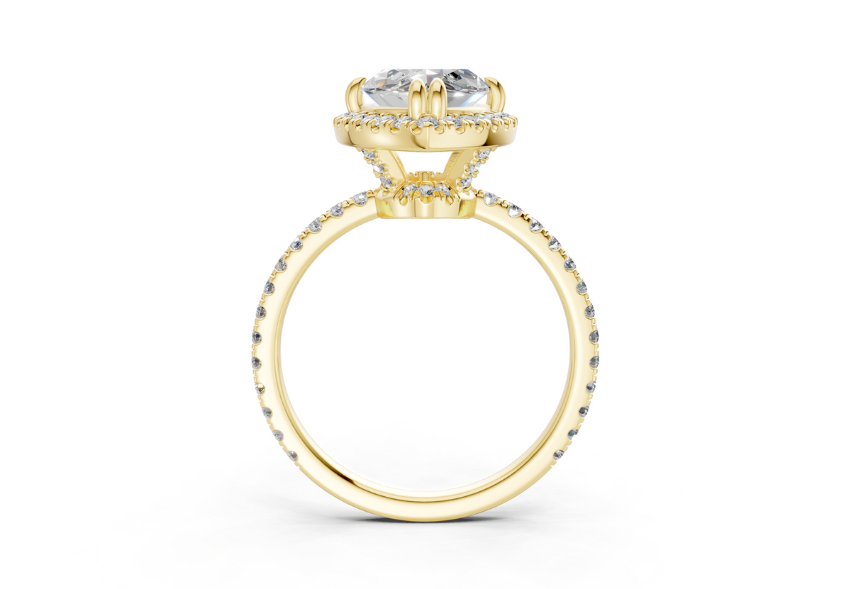 The Fifth Avenue Halo Engagement Ring