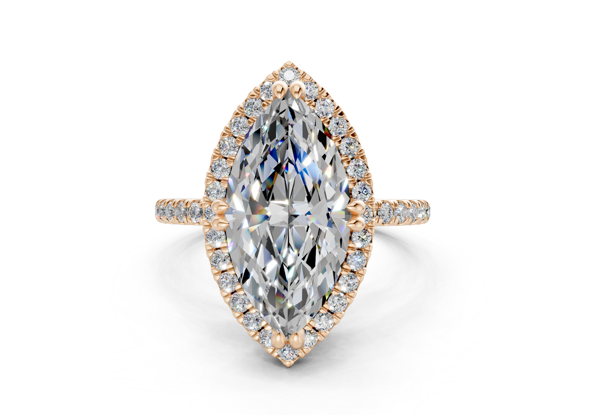 The Fifth Avenue Halo Engagement Ring