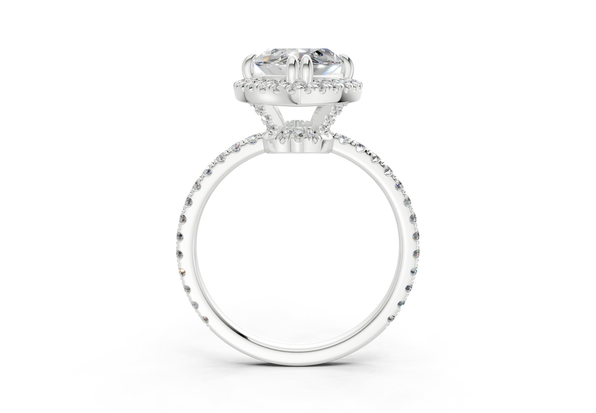 The Fifth Avenue Halo Engagement Ring
