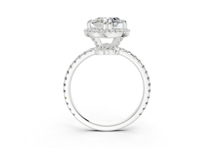 The Fifth Avenue Halo Engagement Ring