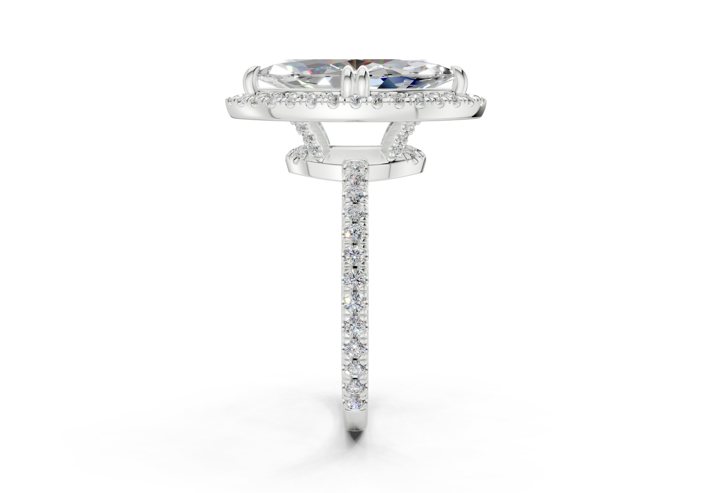 The Fifth Avenue Halo Engagement Ring