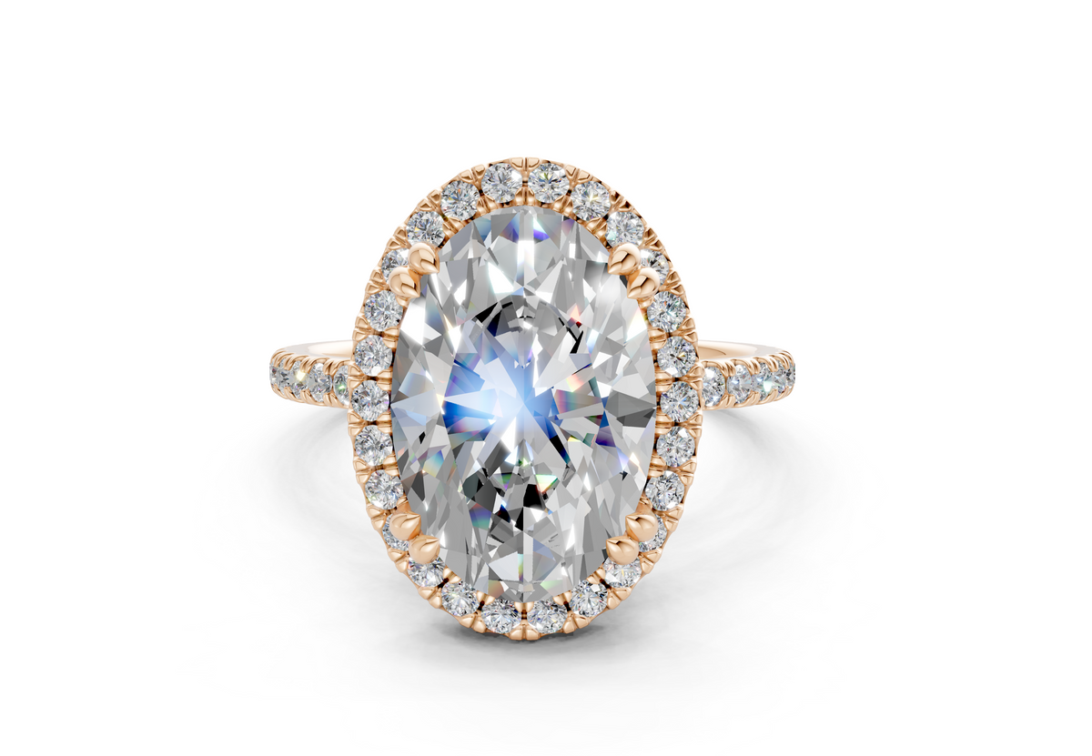 The Fifth Avenue Halo Engagement Ring