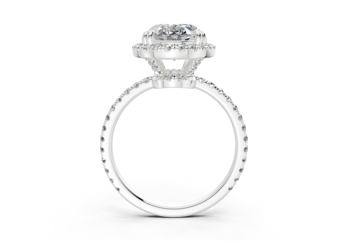 The Fifth Avenue Halo Engagement Ring