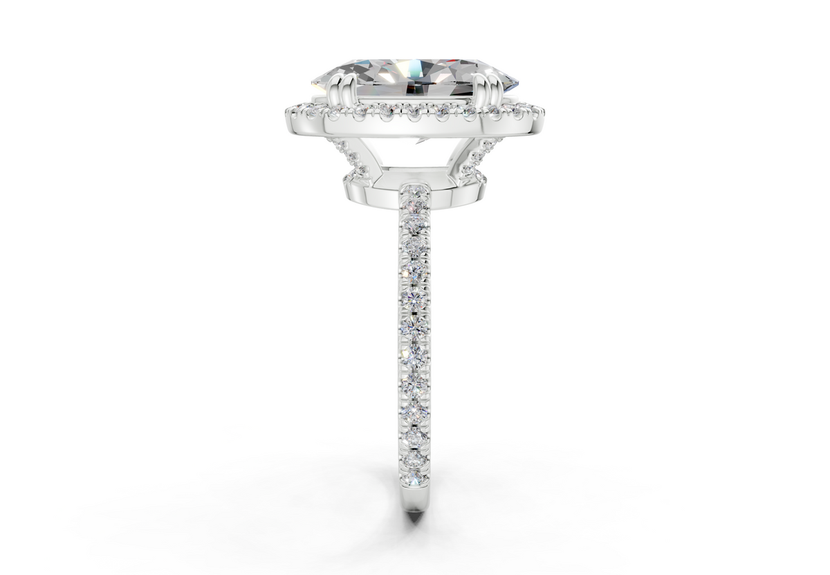 The Fifth Avenue Halo Engagement Ring