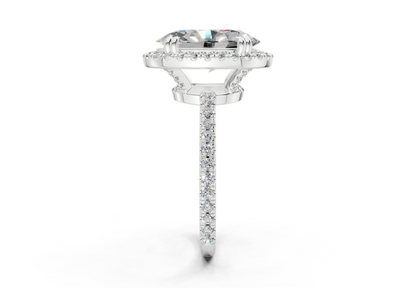 The Fifth Avenue Halo Engagement Ring