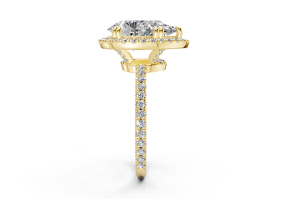 The Fifth Avenue Halo Engagement Ring