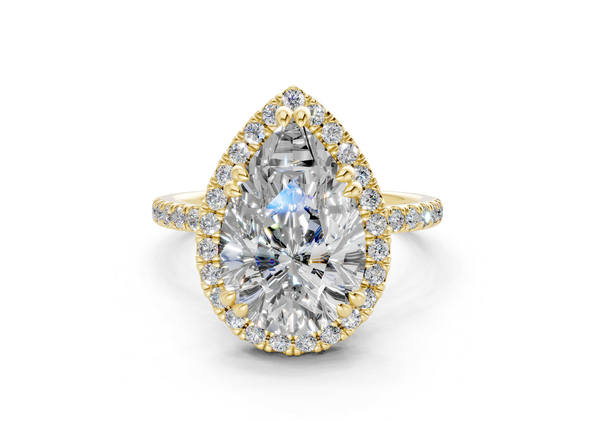 The Fifth Avenue Halo Engagement Ring