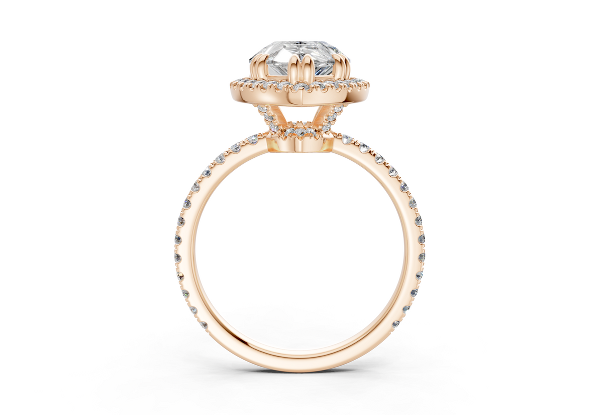 The Fifth Avenue Halo Engagement Ring