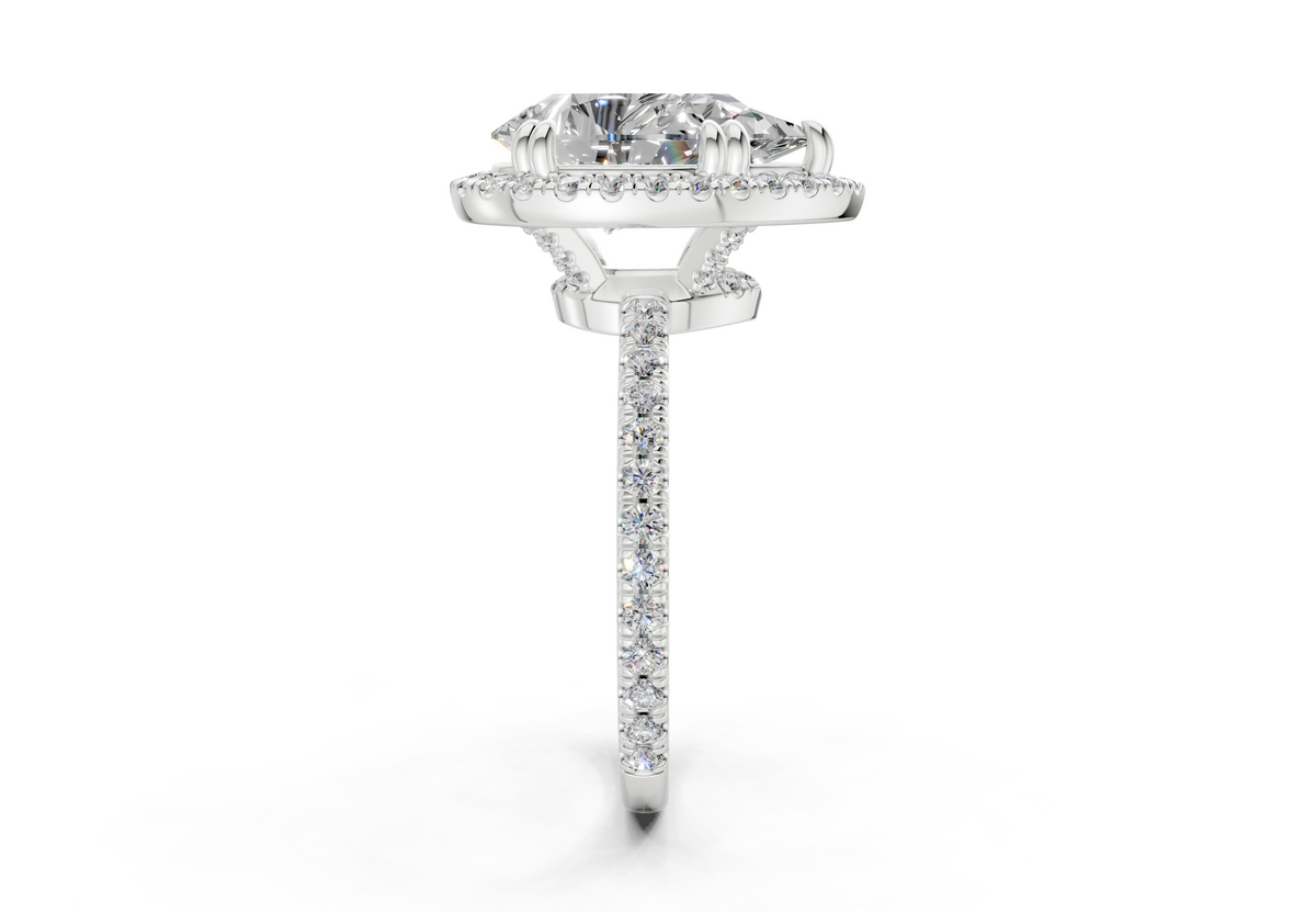 The Fifth Avenue Halo Engagement Ring