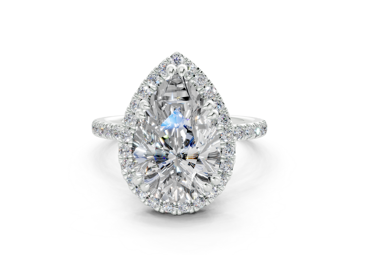 The Fifth Avenue Halo Engagement Ring