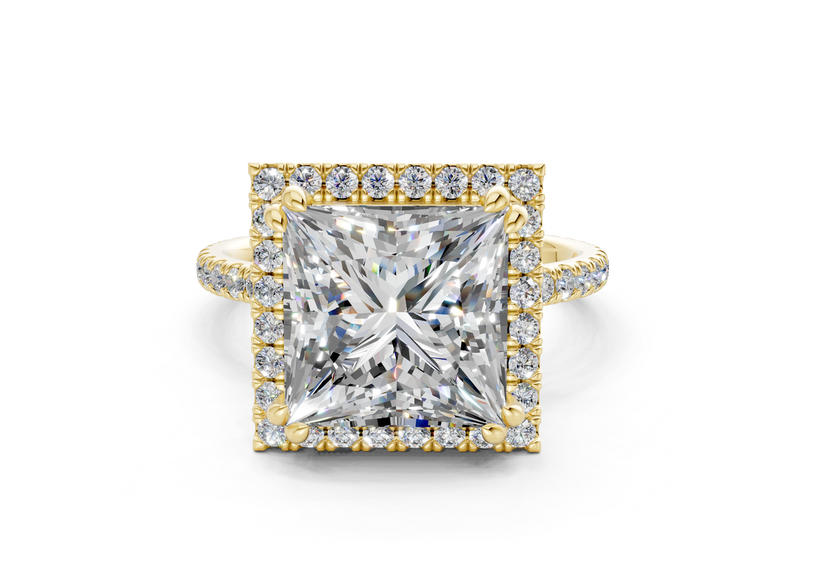 The Fifth Avenue Halo Engagement Ring