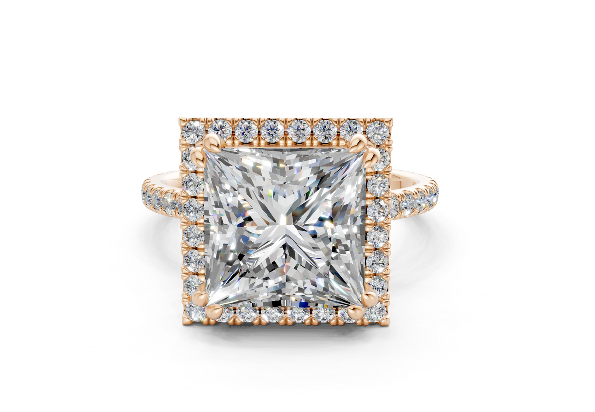 The Fifth Avenue Halo Engagement Ring