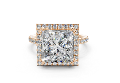 The Fifth Avenue Halo Engagement Ring