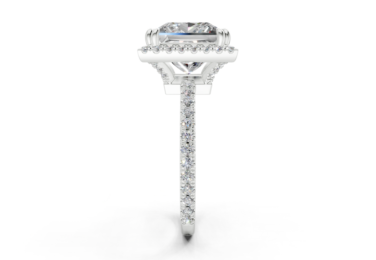 The Fifth Avenue Halo Engagement Ring