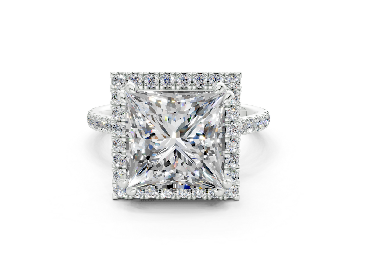 The Fifth Avenue Halo Engagement Ring
