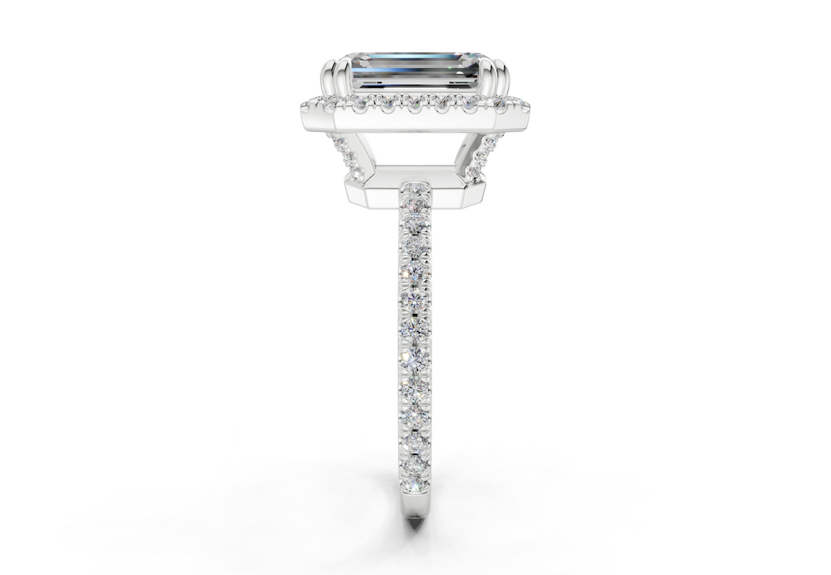 The Fifth Avenue Halo Engagement Ring