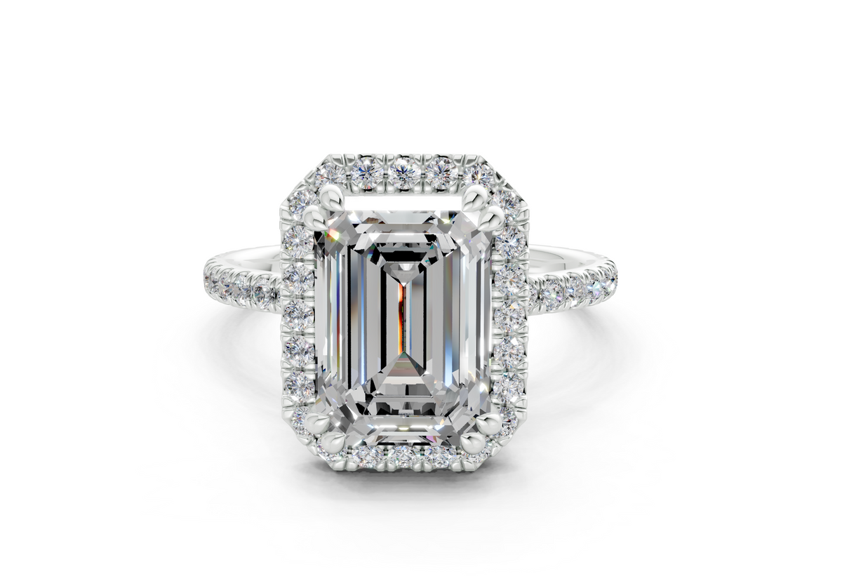 The Fifth Avenue Halo Engagement Ring