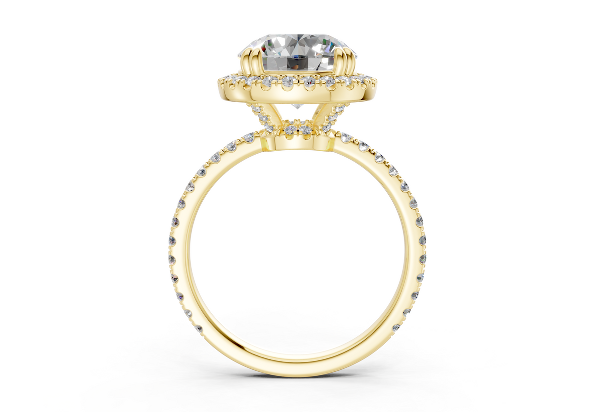 The Fifth Avenue Halo Engagement Ring