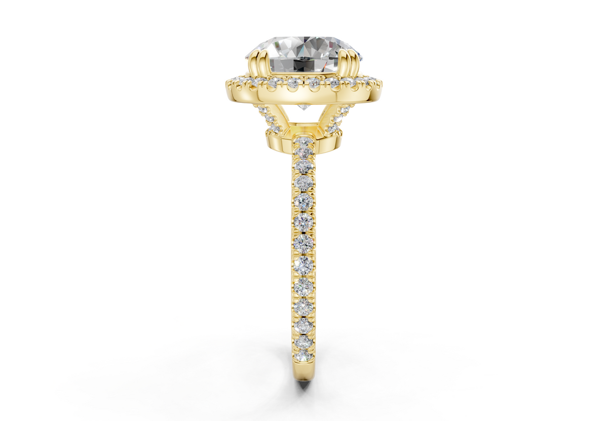 The Fifth Avenue Halo Engagement Ring