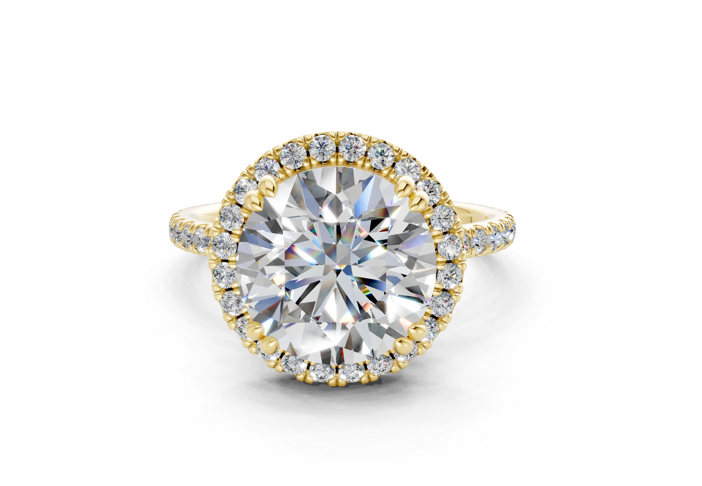 The Fifth Avenue Halo Engagement Ring