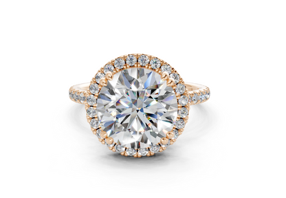 The Fifth Avenue Halo Engagement Ring