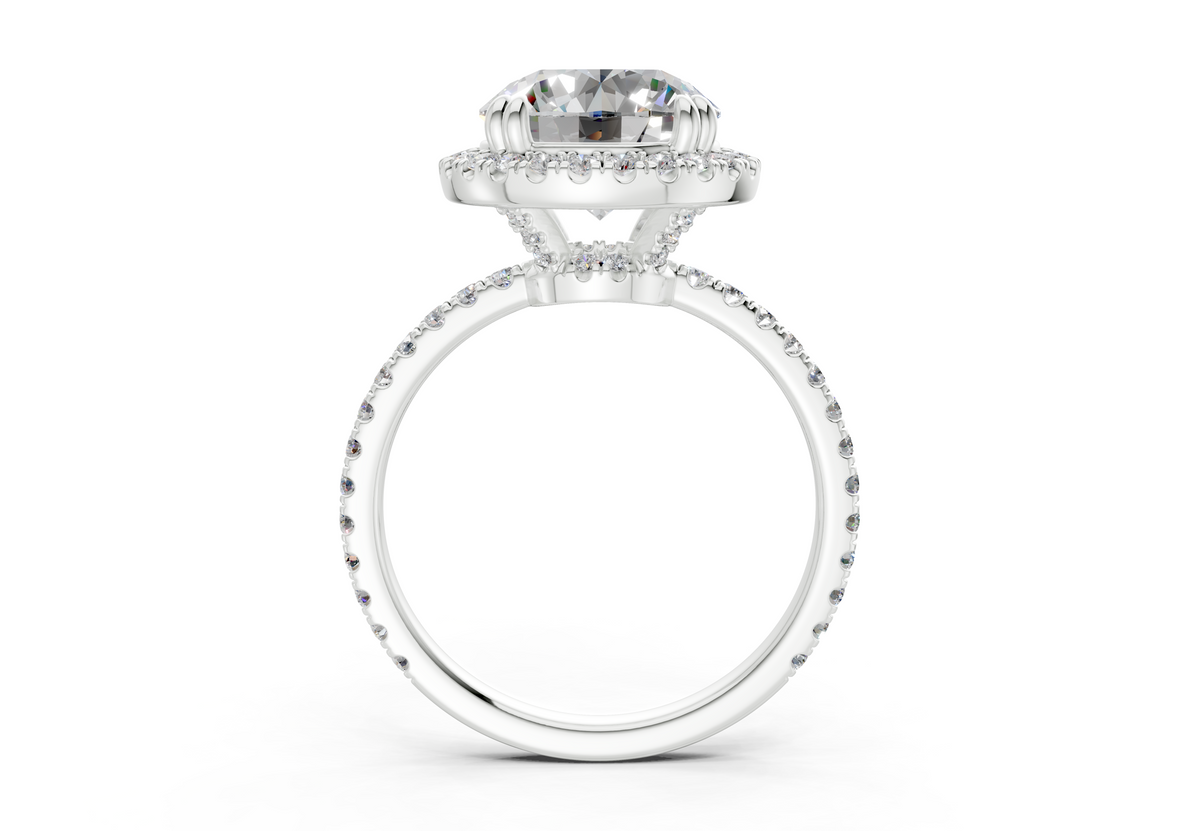 The Fifth Avenue Halo Engagement Ring