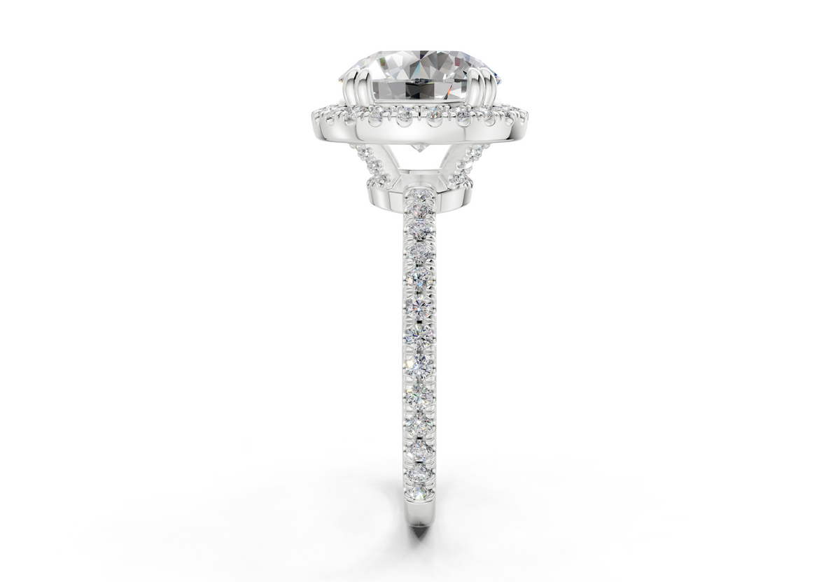 The Fifth Avenue Halo Engagement Ring