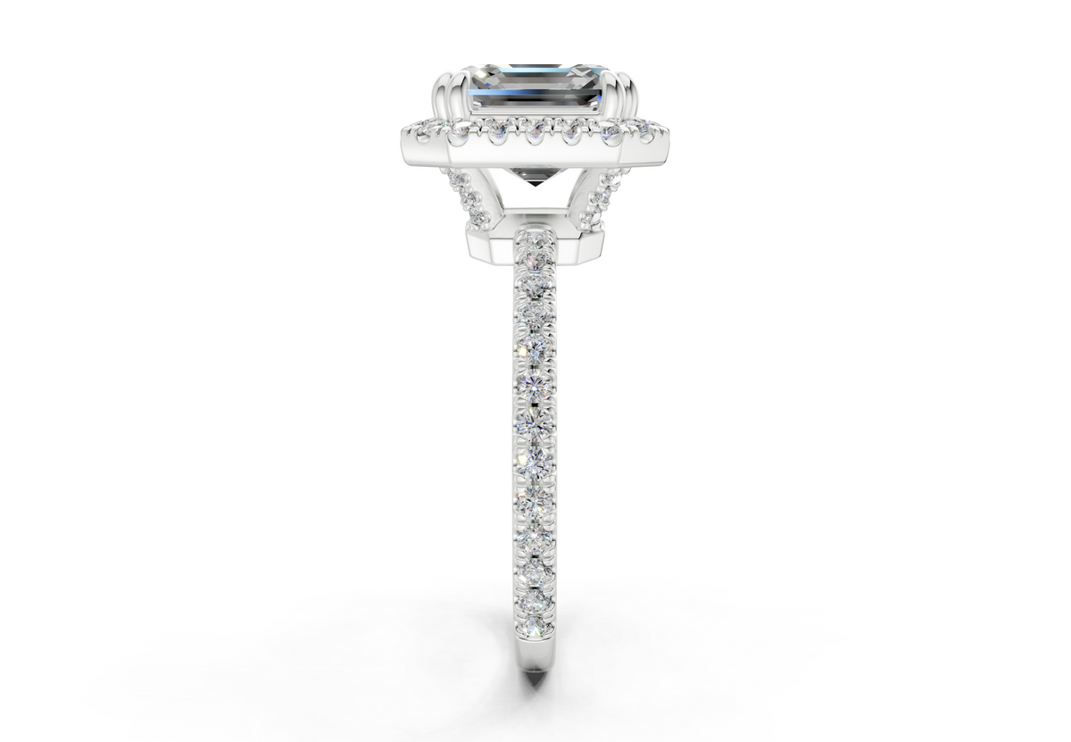 The Fifth Avenue Halo Engagement Ring