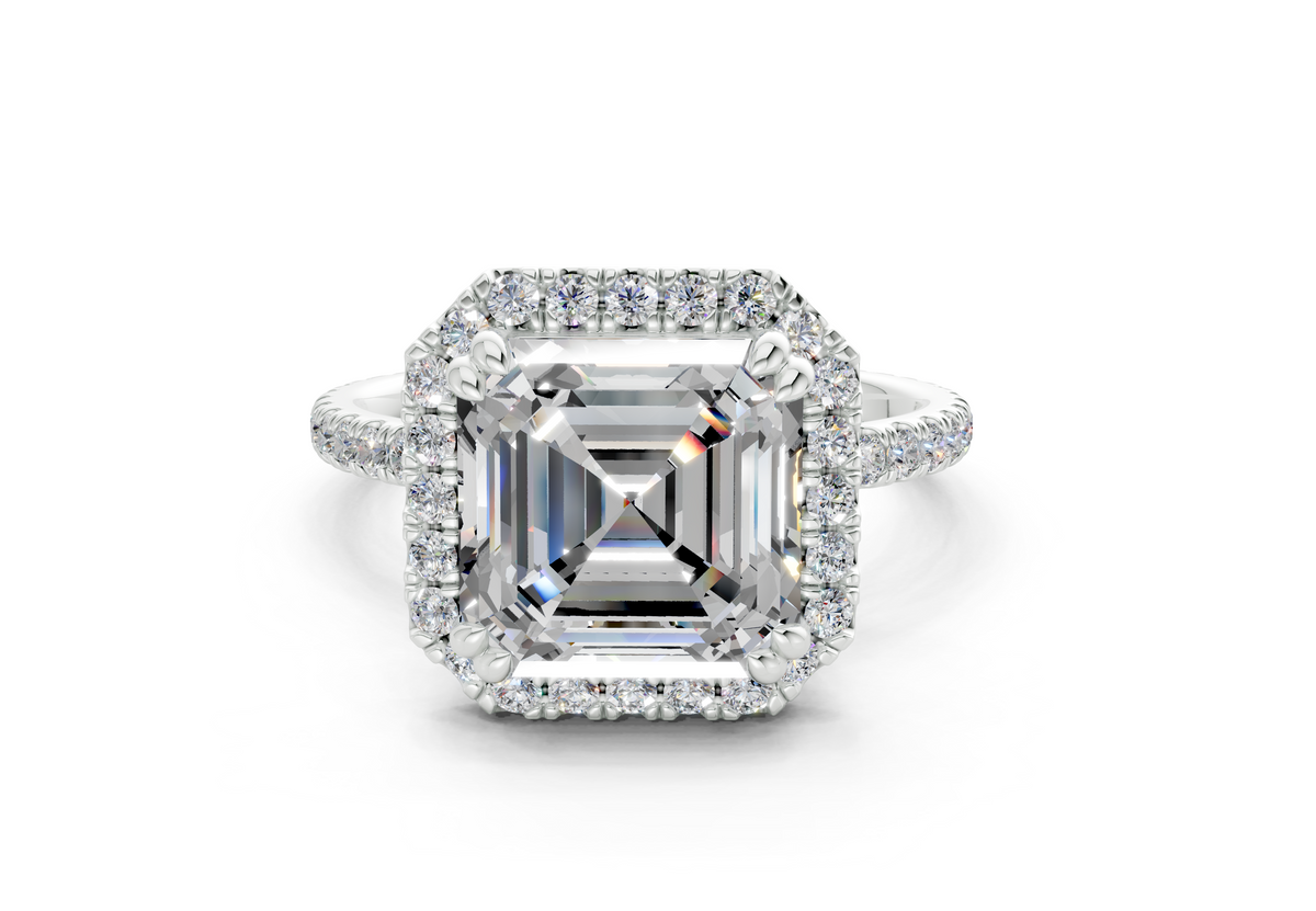 The Fifth Avenue Halo Engagement Ring