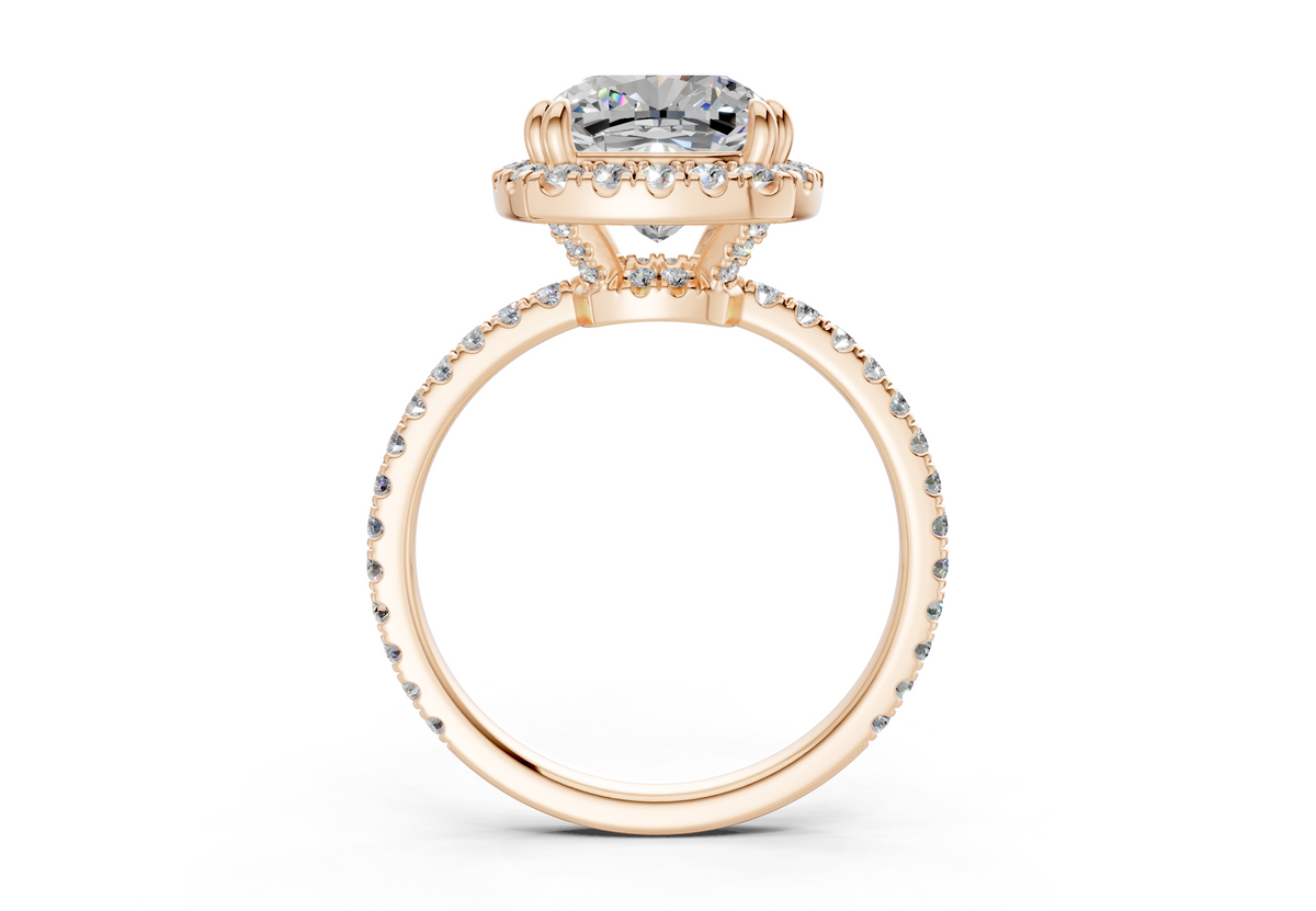 The Fifth Avenue Halo Engagement Ring
