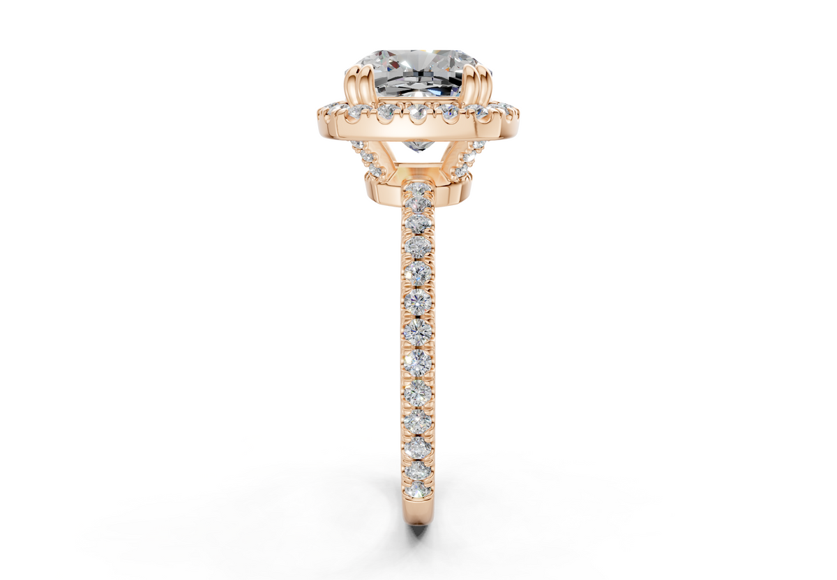 The Fifth Avenue Halo Engagement Ring