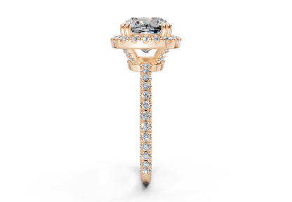 The Fifth Avenue Halo Engagement Ring