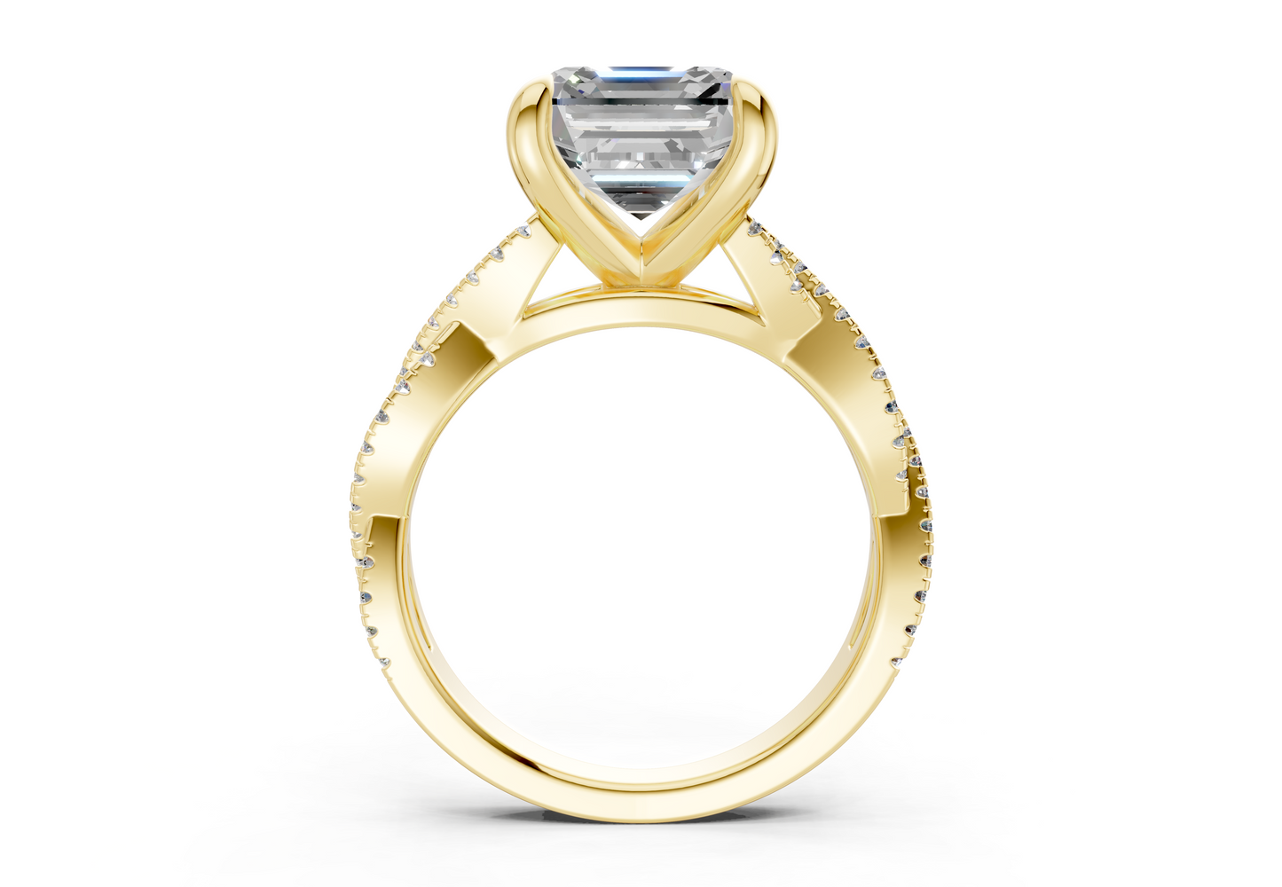 The Twist Engagement Ring